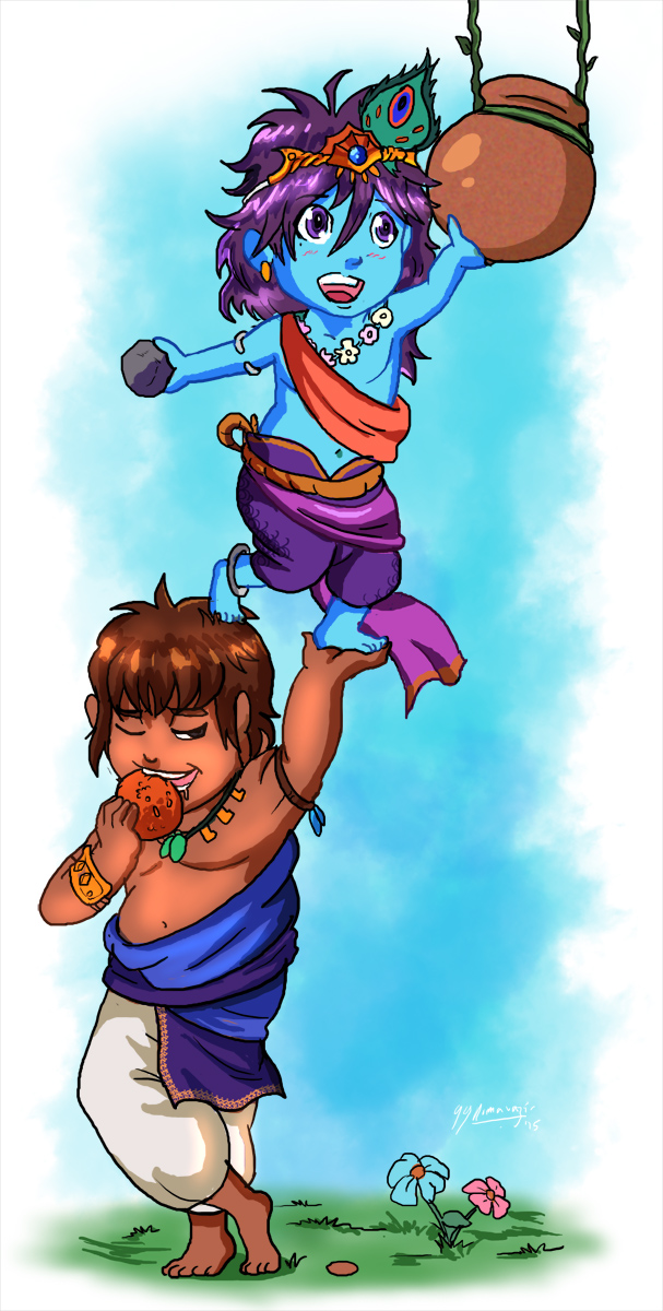 Krishna-Balram-Gods at Mischeif by JazylH on DeviantArt Krishna-Balram-Gods at Mischeif by JazylH on DeviantArt