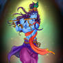 Krishna - Anime Style Art