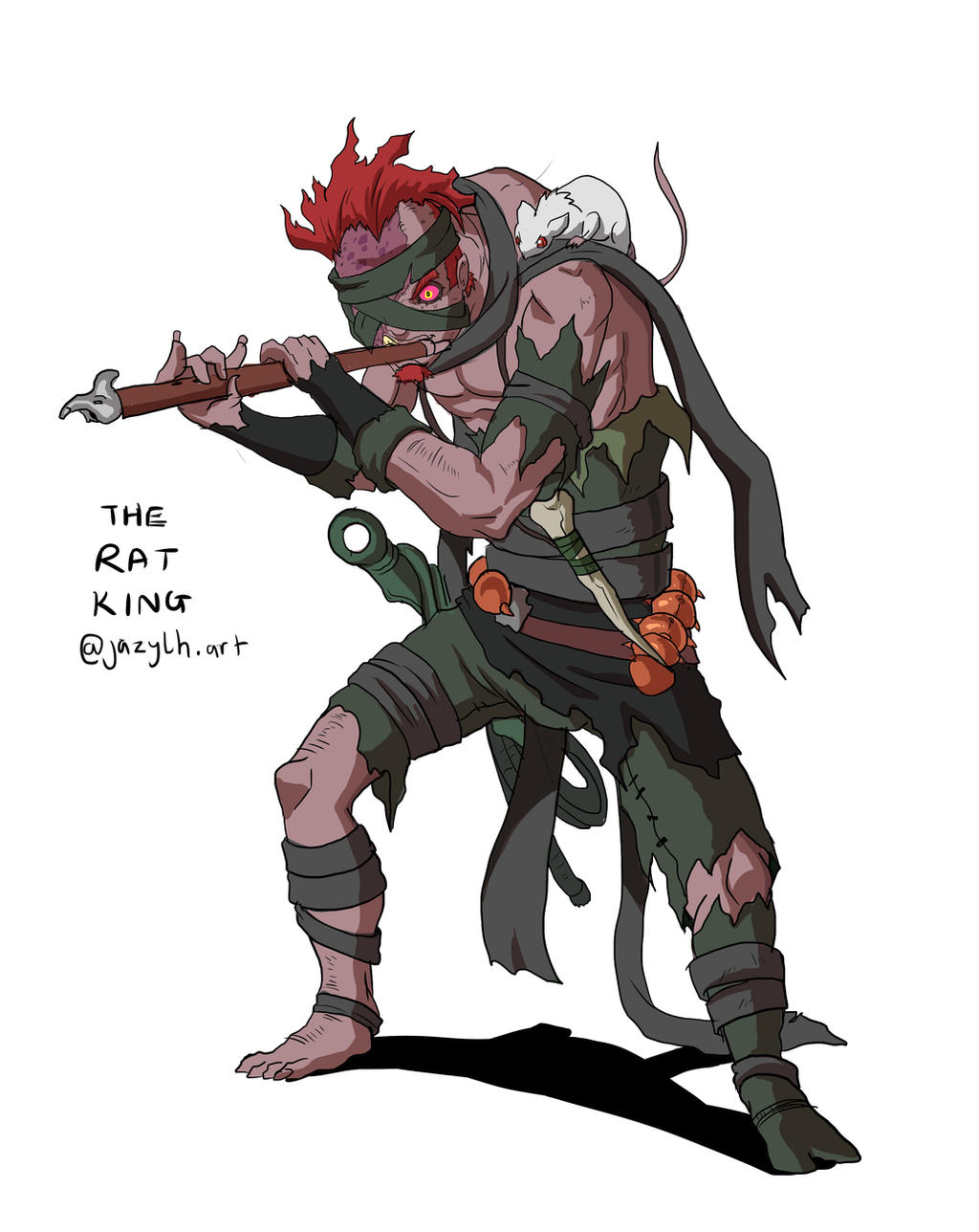 TMNT: MUTATION MADNESS :: RAT KING Color Character Conce…