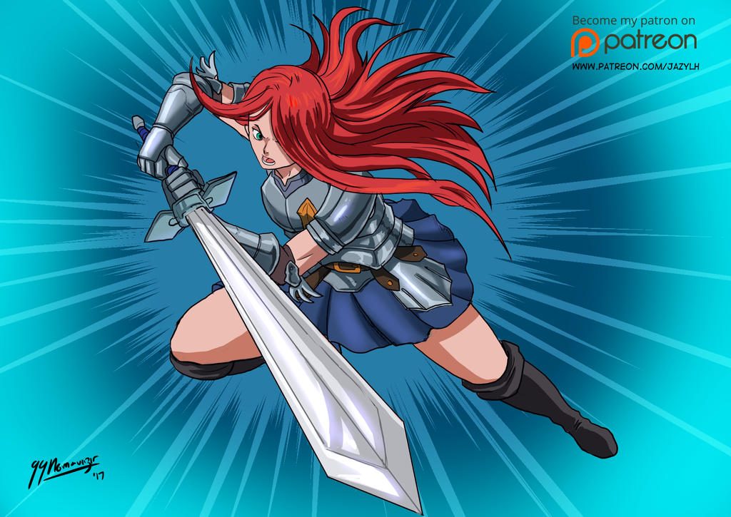 Erza Scarlet Poster