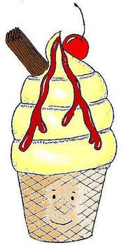 Happy ice cream