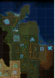 Fusionfall: EpicWays Wilds Map
