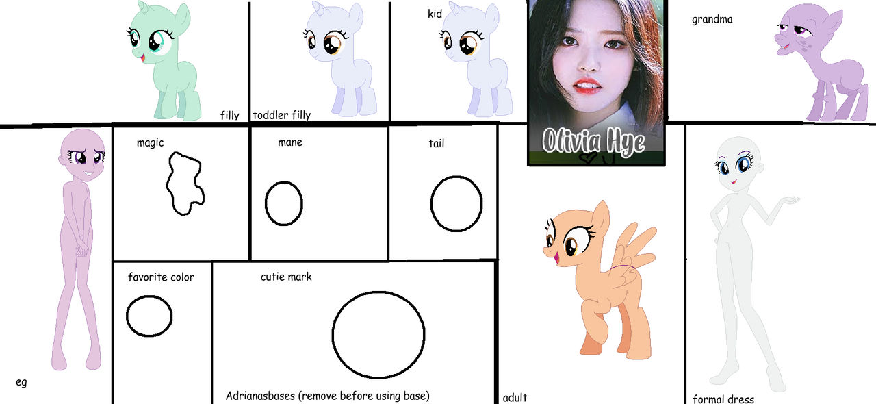 mlp refence sheet by adrianalovesart12 on DeviantArt