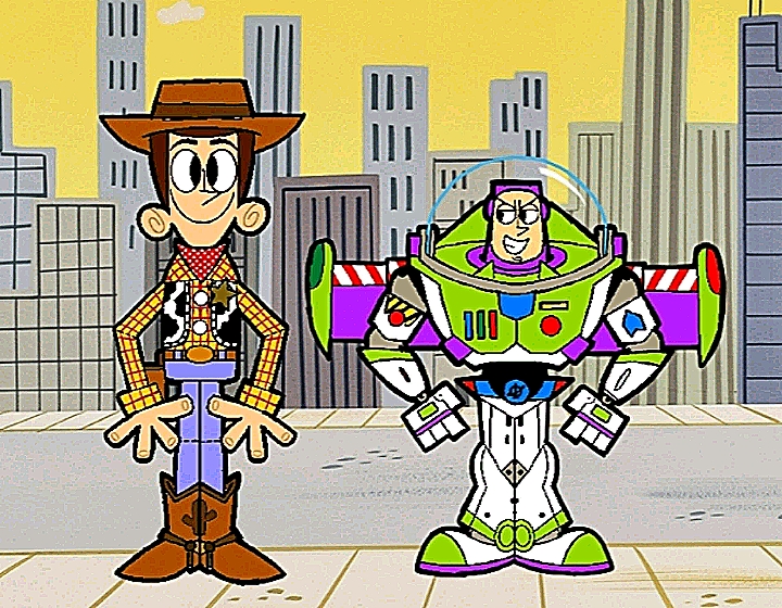 Rob Renzetti Styles Woody and Buzz Lightyear (Rob Renzetti Style) by Felipefelicio on ...