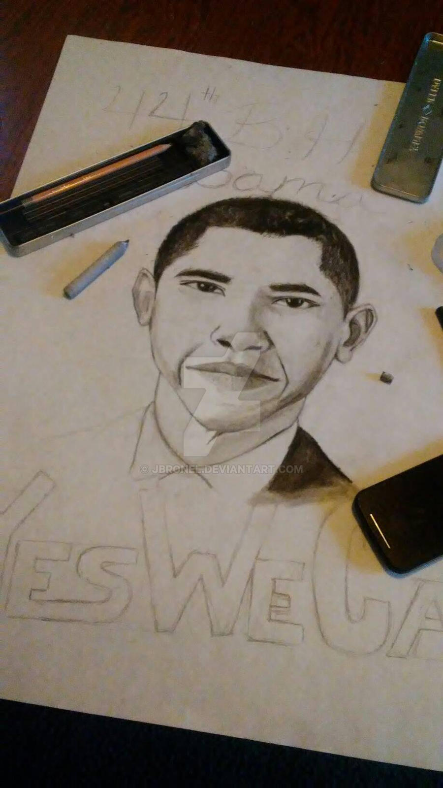 Barack Obama 1 by JBRonel on DeviantArt