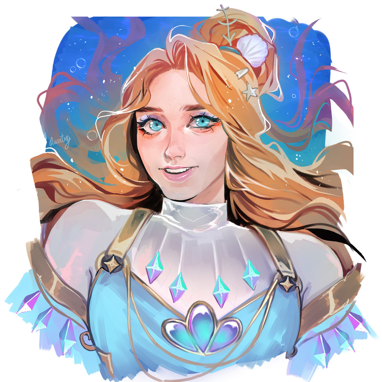 Seraphine Ocean Song by Qvartzy on DeviantArt