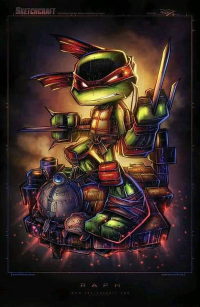 Tmnt Mage Raphael TMNT Raphael by SouthernScot21 on DeviantArt