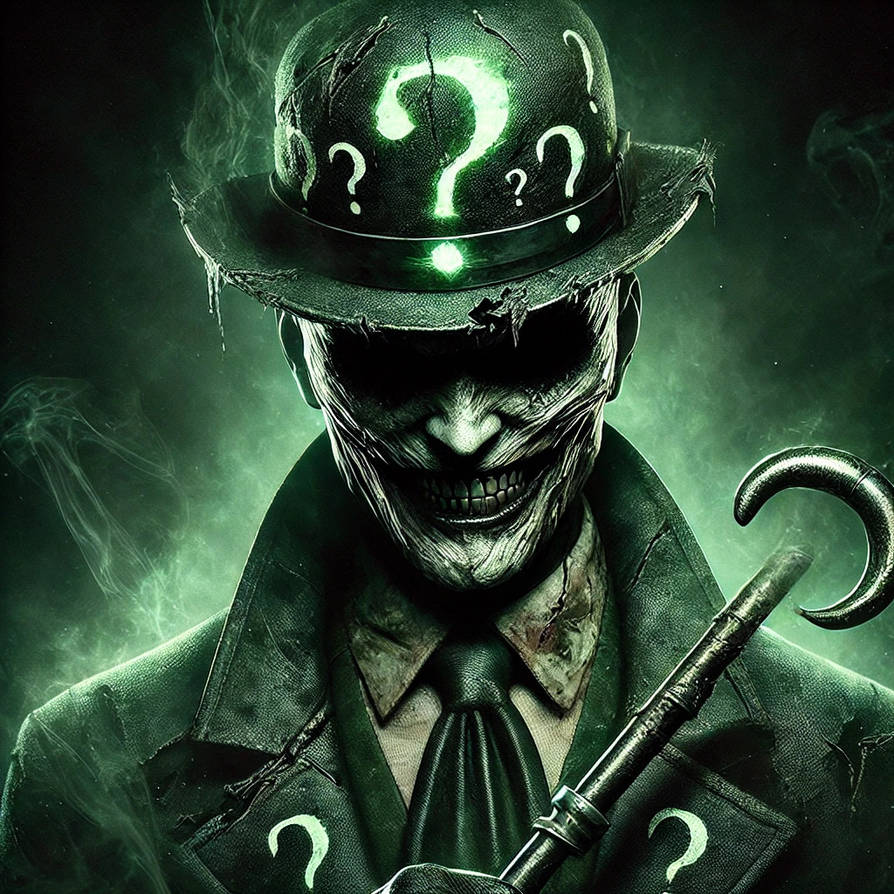 Terrifying The Riddler The Riddler Who Laughs by SouthernScot21 on DeviantArt