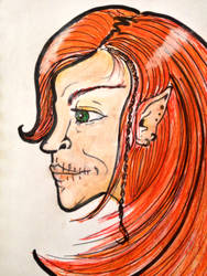 Loki Laufeyson (Flame-Hair) by broken-feathers