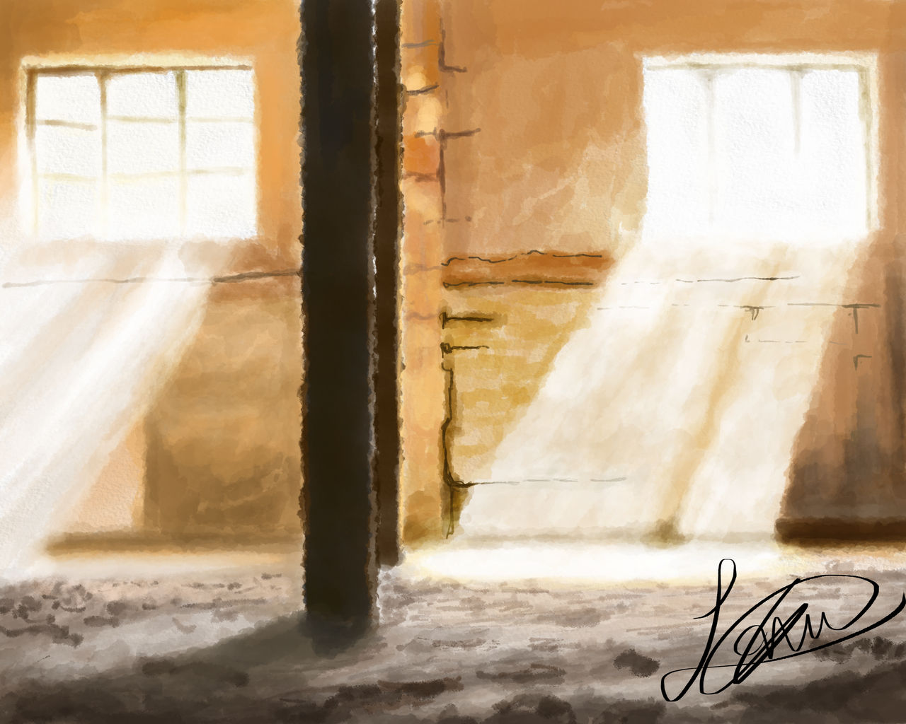 Digital Watercolor Exercise, Static Lighting. by FiresrosesOficial on ...