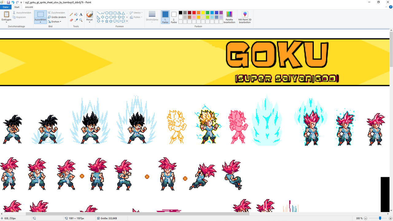 Intro ssg end of z goku by animesaiyan6 on DeviantArt