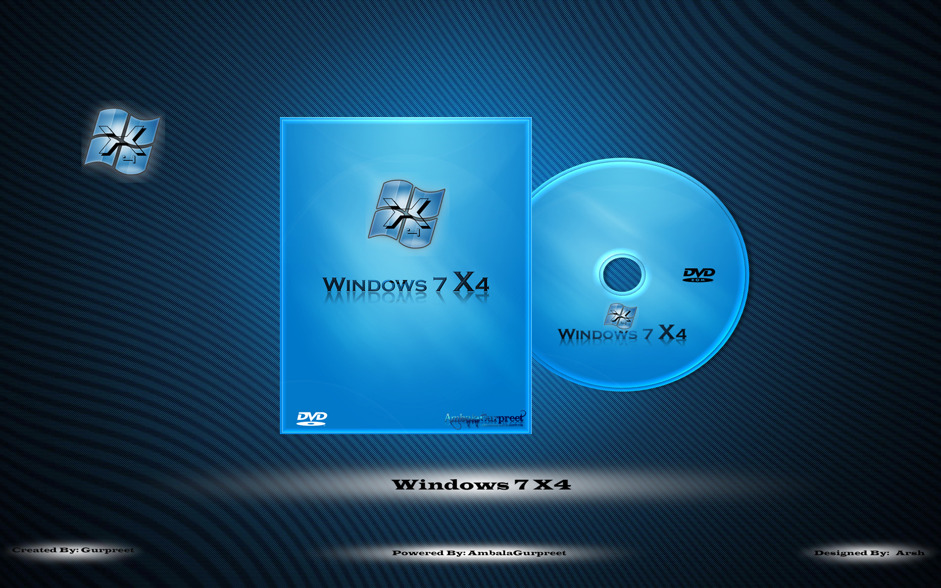 Windows 7 Blue Core Direct Link Download-Cracker4Free