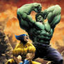 Wolverine Vs Hulk 2014Rev