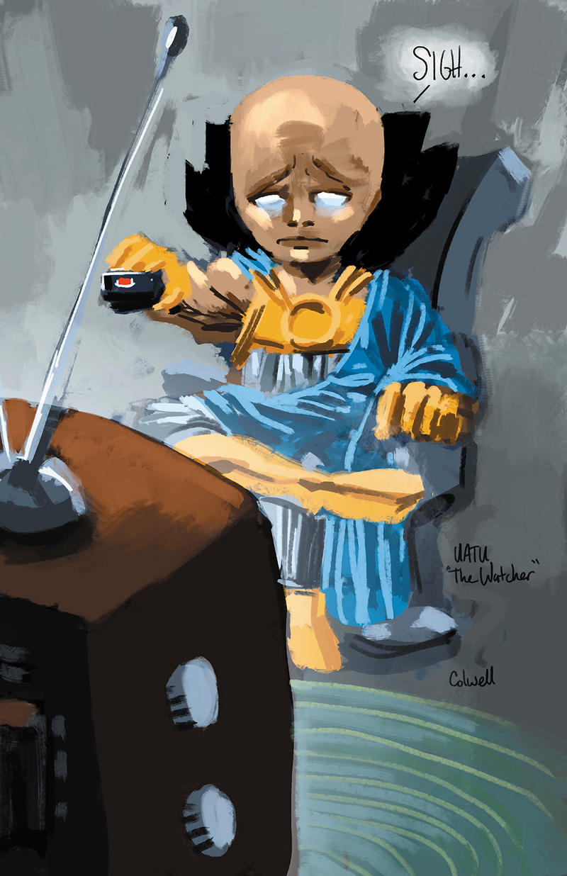 Uatu, the Watcher by JeremyColwell on DeviantArt