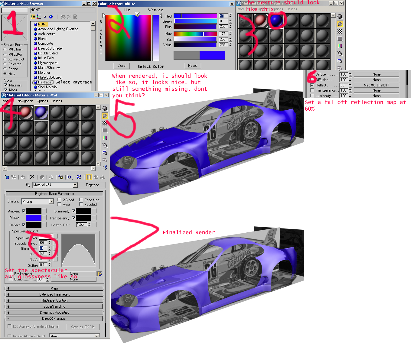 3ds max car texture tutorial by 3D-Master on DeviantArt 3ds max car texture tutorial by 3D-Master on DeviantArt