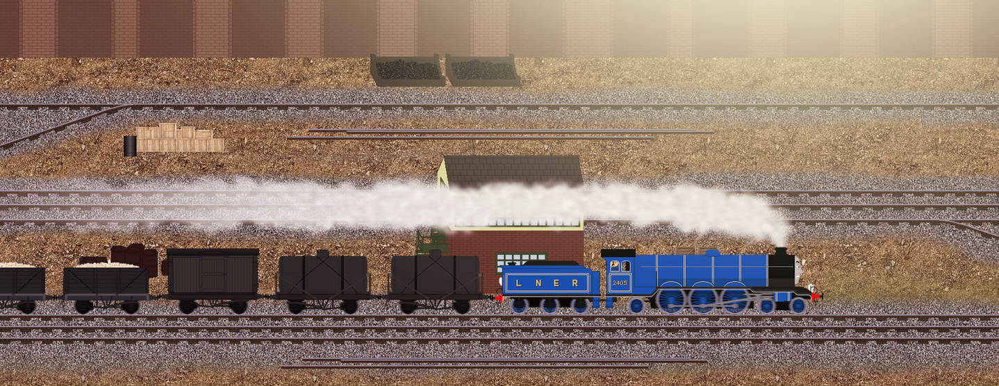A Goods Train! by thomasbanana on DeviantArt