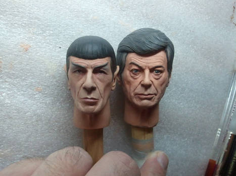 McCoy Sculpt - painted sample! 2