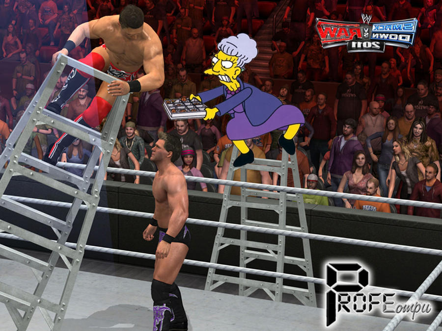 Wcw Simpsons wwe vs simpsons by profecompugt on DeviantArt