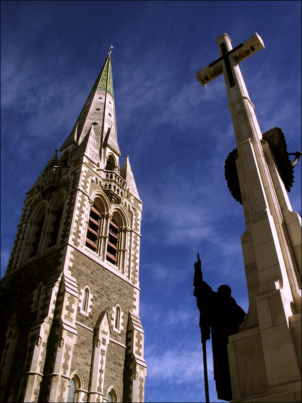 Statue and Spire