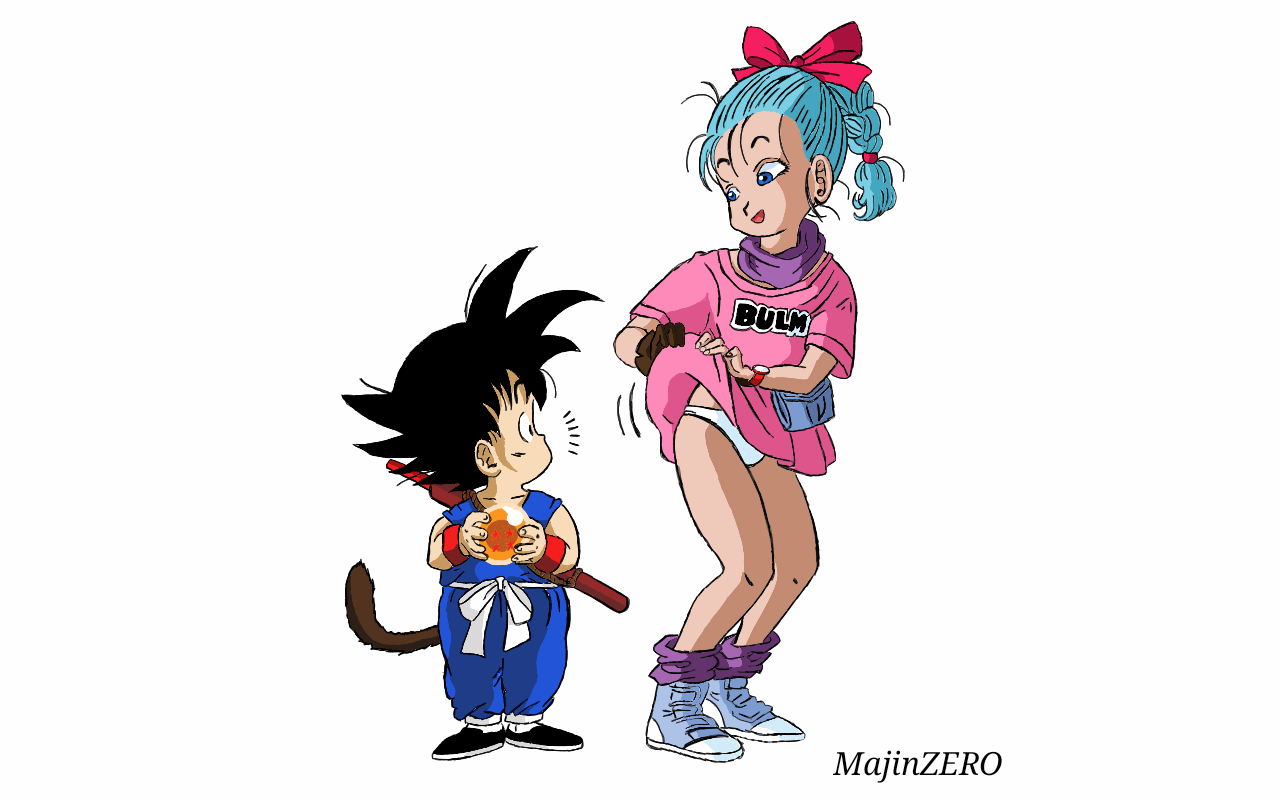 Son Goku And Bulma Dragon Ball By Soteriosalles On Deviantart