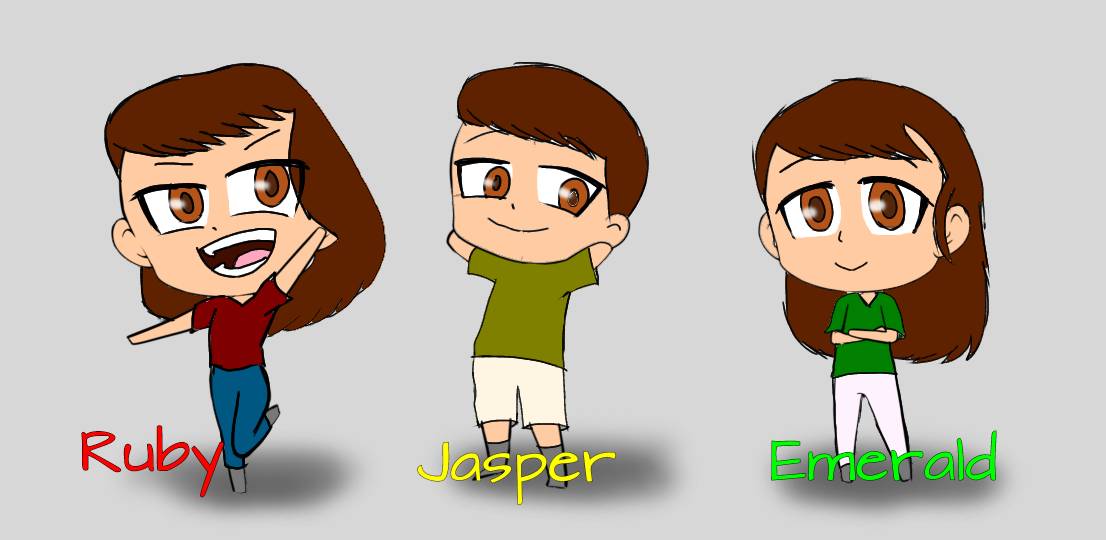 Triplets Deviantart Triplets by BlueSnake17 on DeviantArt