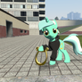 Lyra (Background Pony), with Lyre [Garry's Mod]