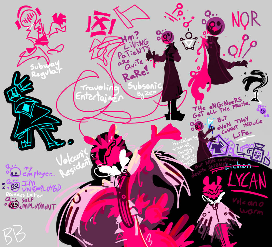 (JSaB) Fog) Doodles 14 by BonniesBand on DeviantArt