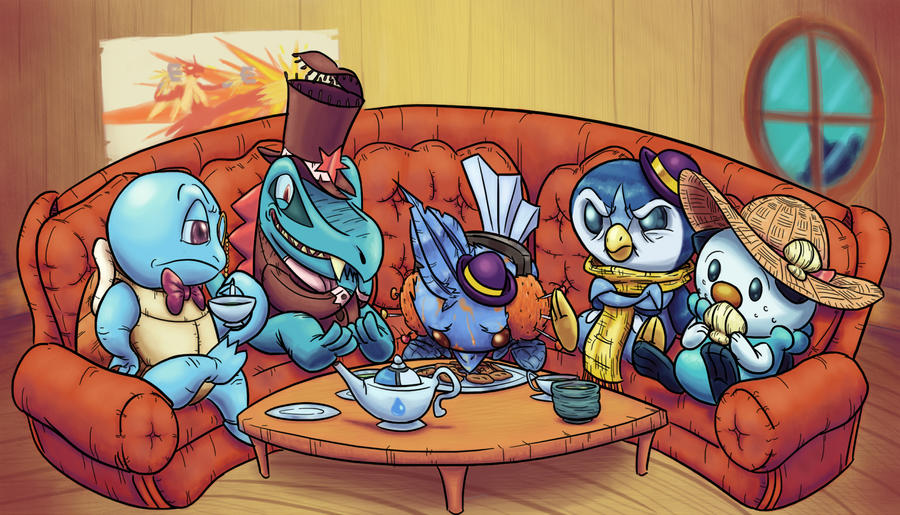 Speedy Commission - Aqua Tea Party