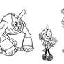 Commission Samples - Small type Sketch