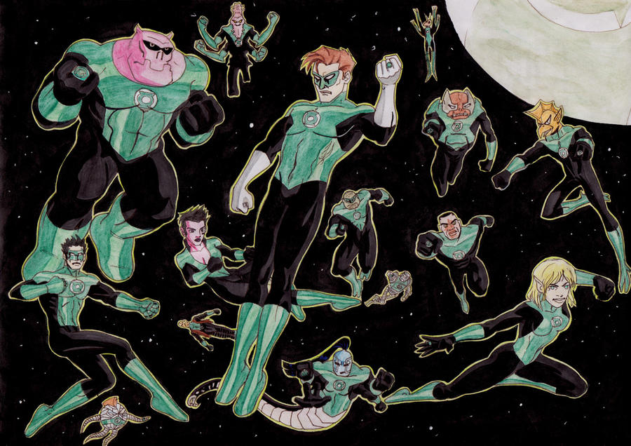 Blish Rrab Green Lantern corps by ClarkyBoingo on DeviantArt