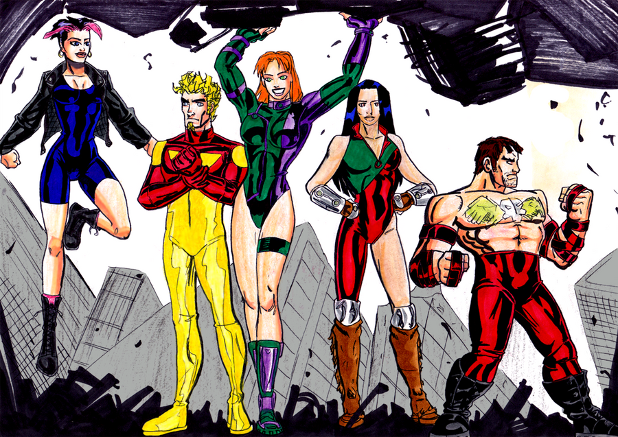 Megahead13 Deviantart Gen 13 by ClarkyBoingo on DeviantArt