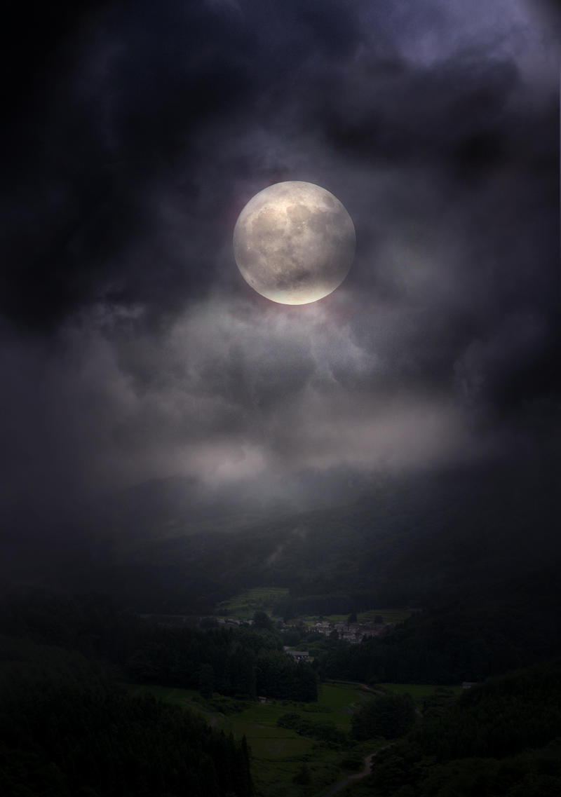 Moonlit Valley STOCK