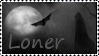 Loner stamp by wyldraven