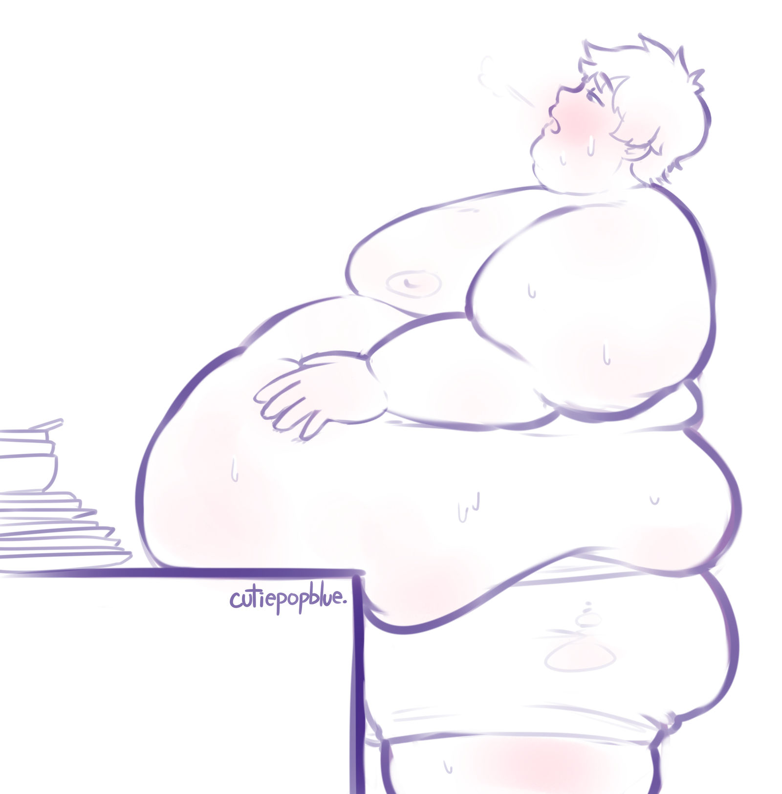 Tummy Rested Tummy Rest by CutiePopBlue on DeviantArt