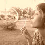 Blowing bubbles