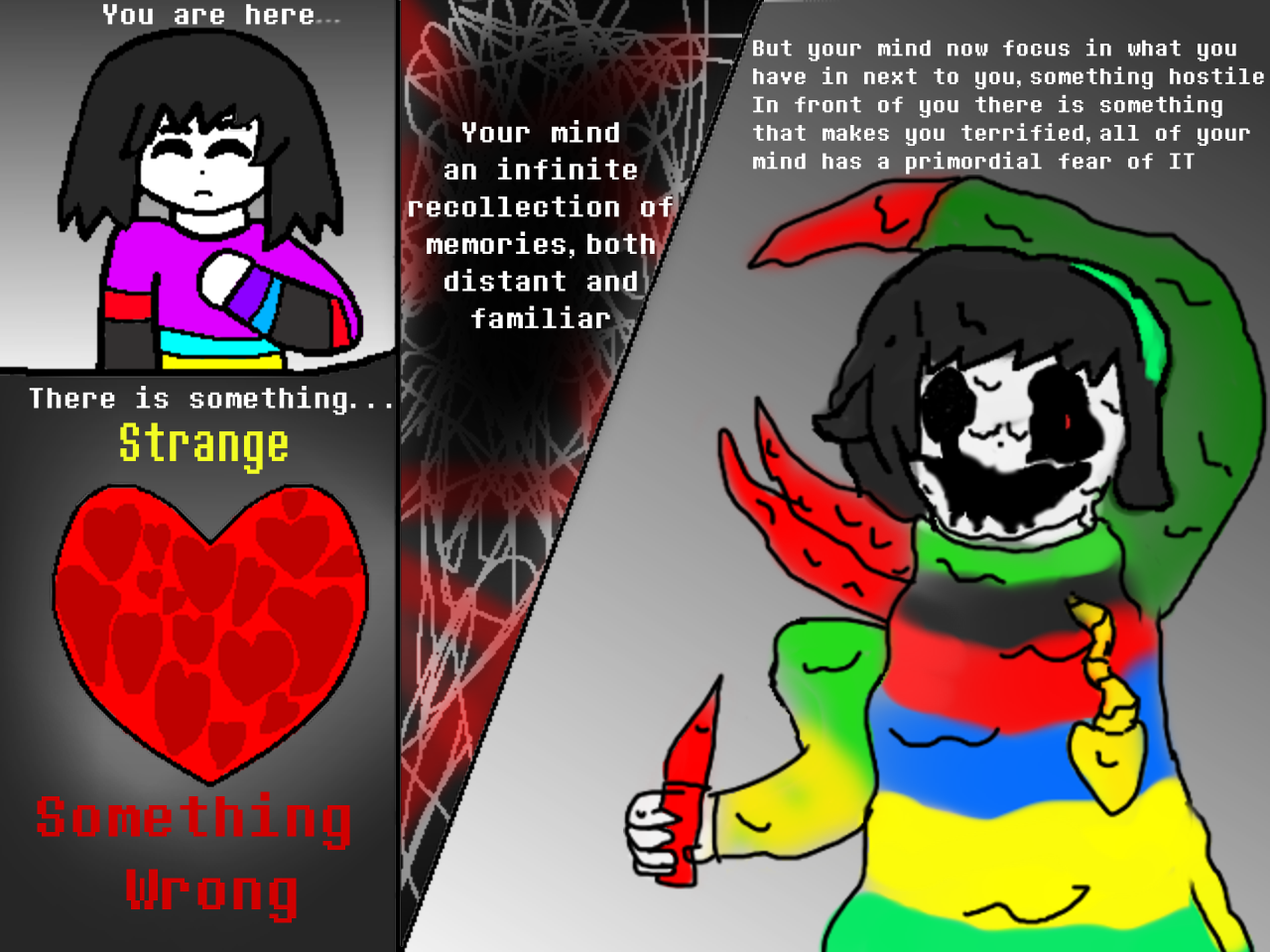 Help Tale Gatekeeper Reboot!Help_tale Chapter 1 page 1 by InkSams on DeviantArt