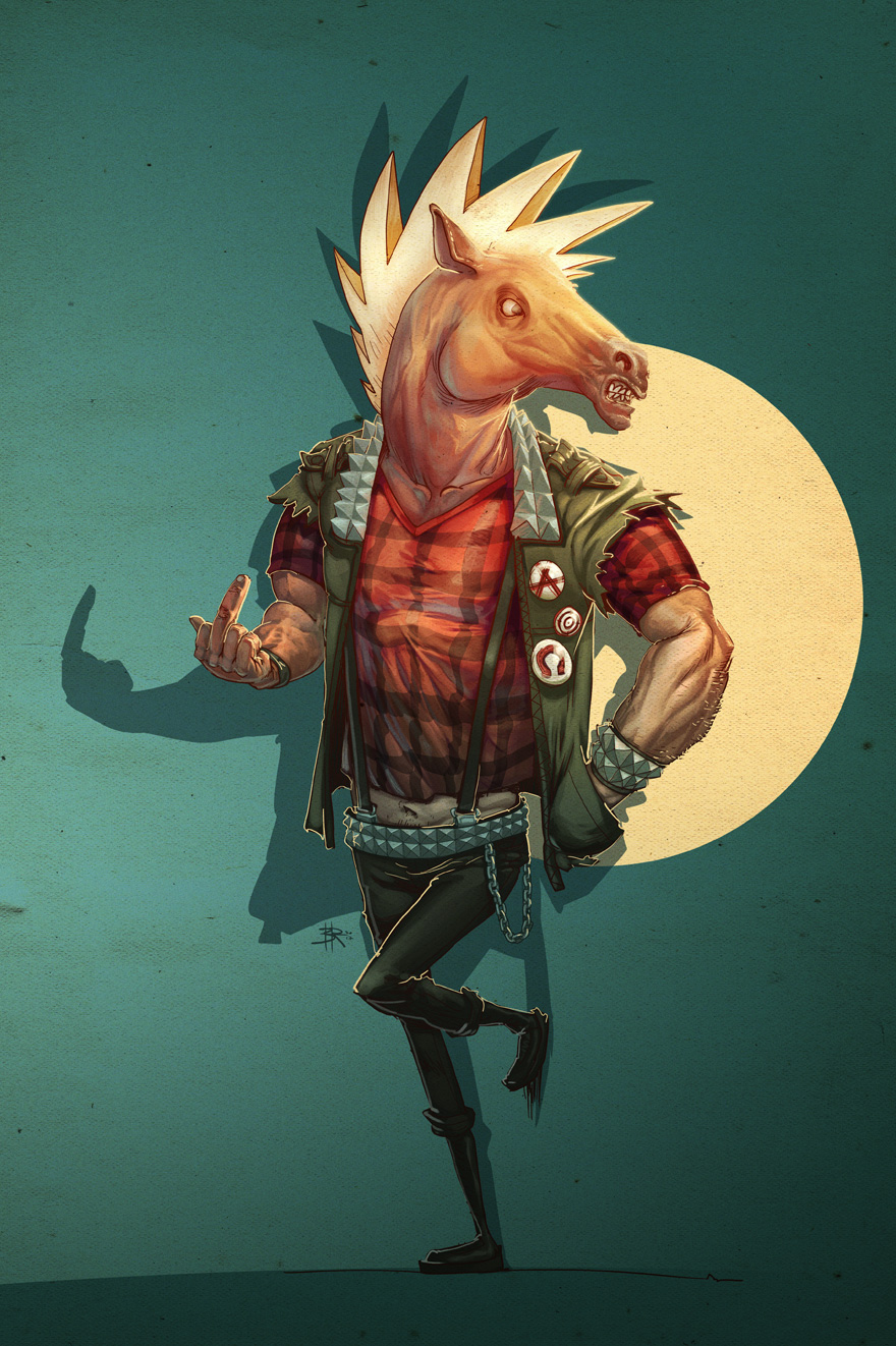 Punk Horseman