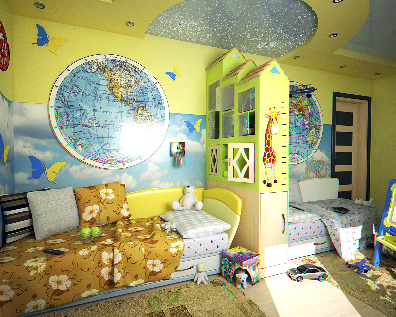 kid's bedroom, final variant