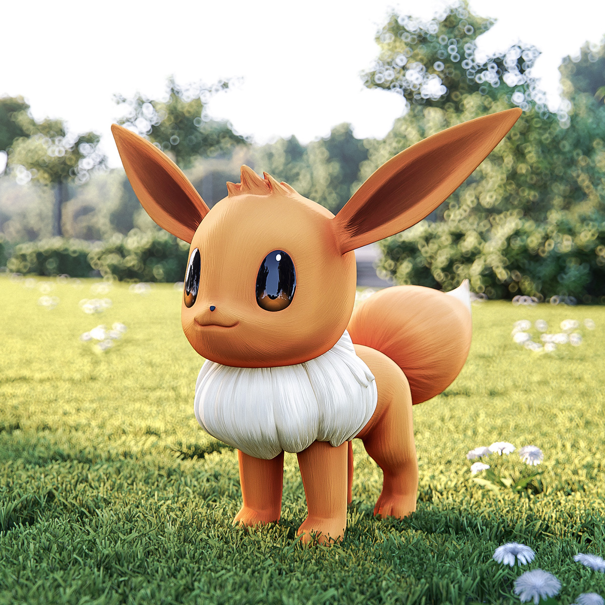 Eevee in park!