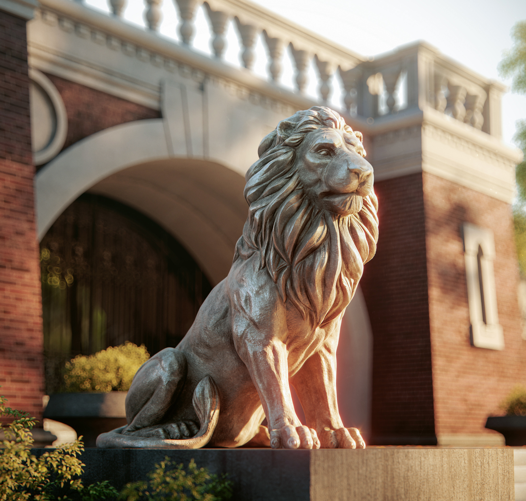 Lion Sculpture