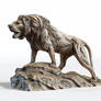 Lion sculpture