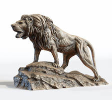 Lion sculpture