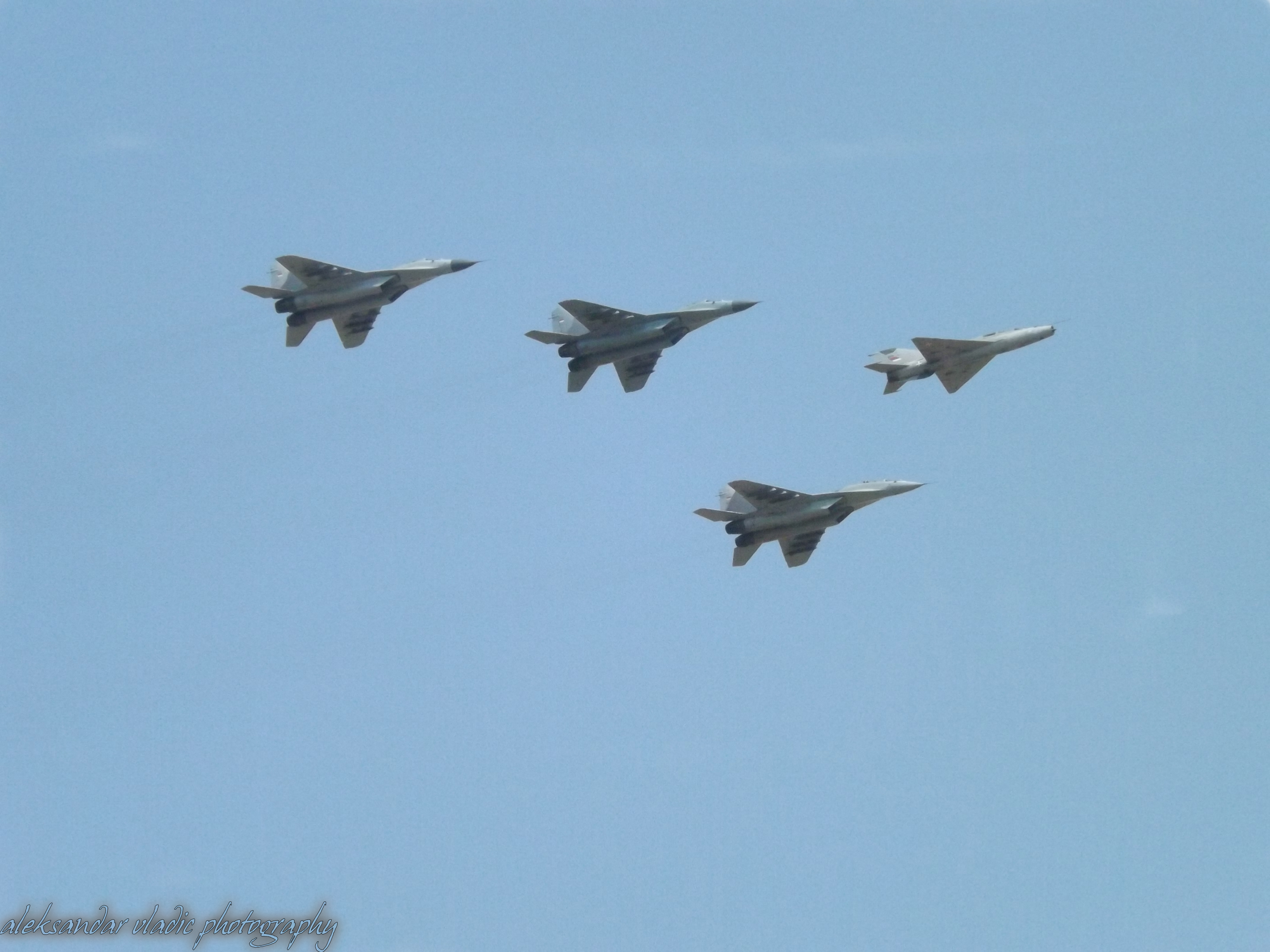 Mig-29 and Mig-21 Serbian Air Force