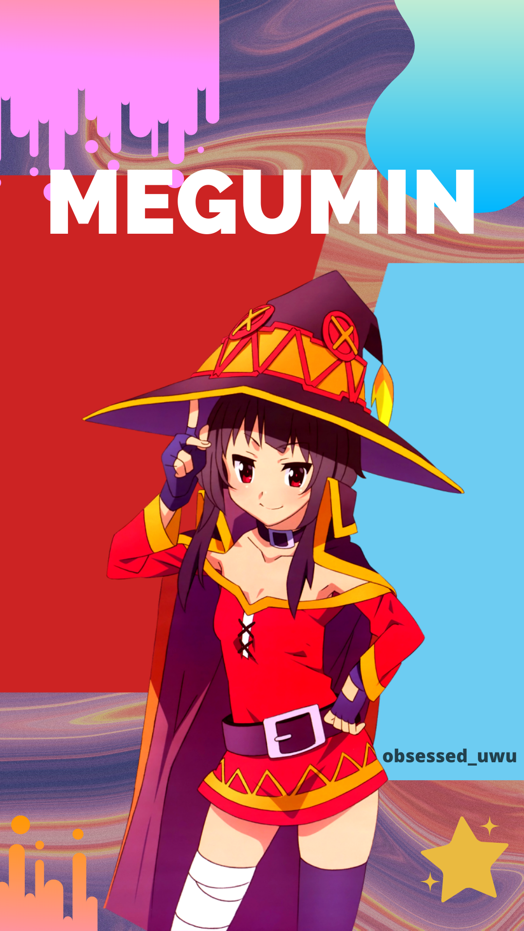 Megumin Color Megumin Color Palette