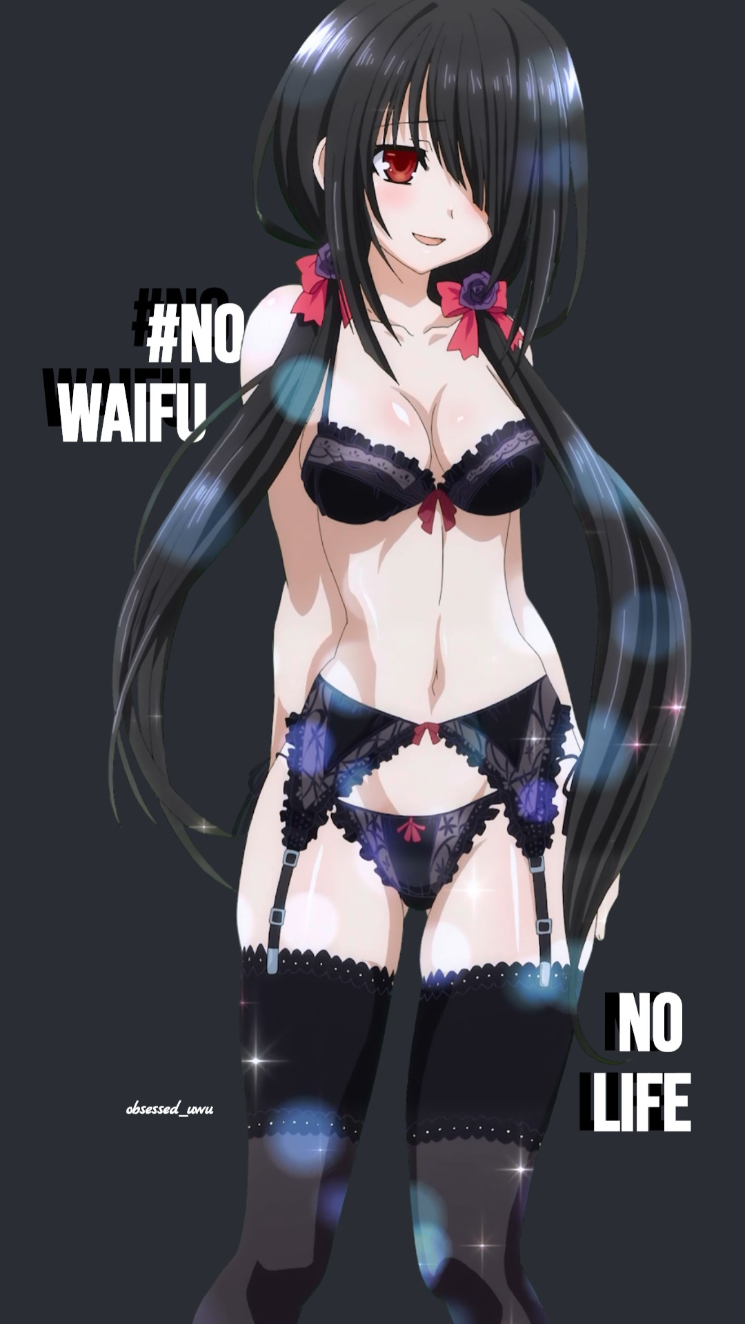 No waifu no life by obsessed uwu on DeviantArt