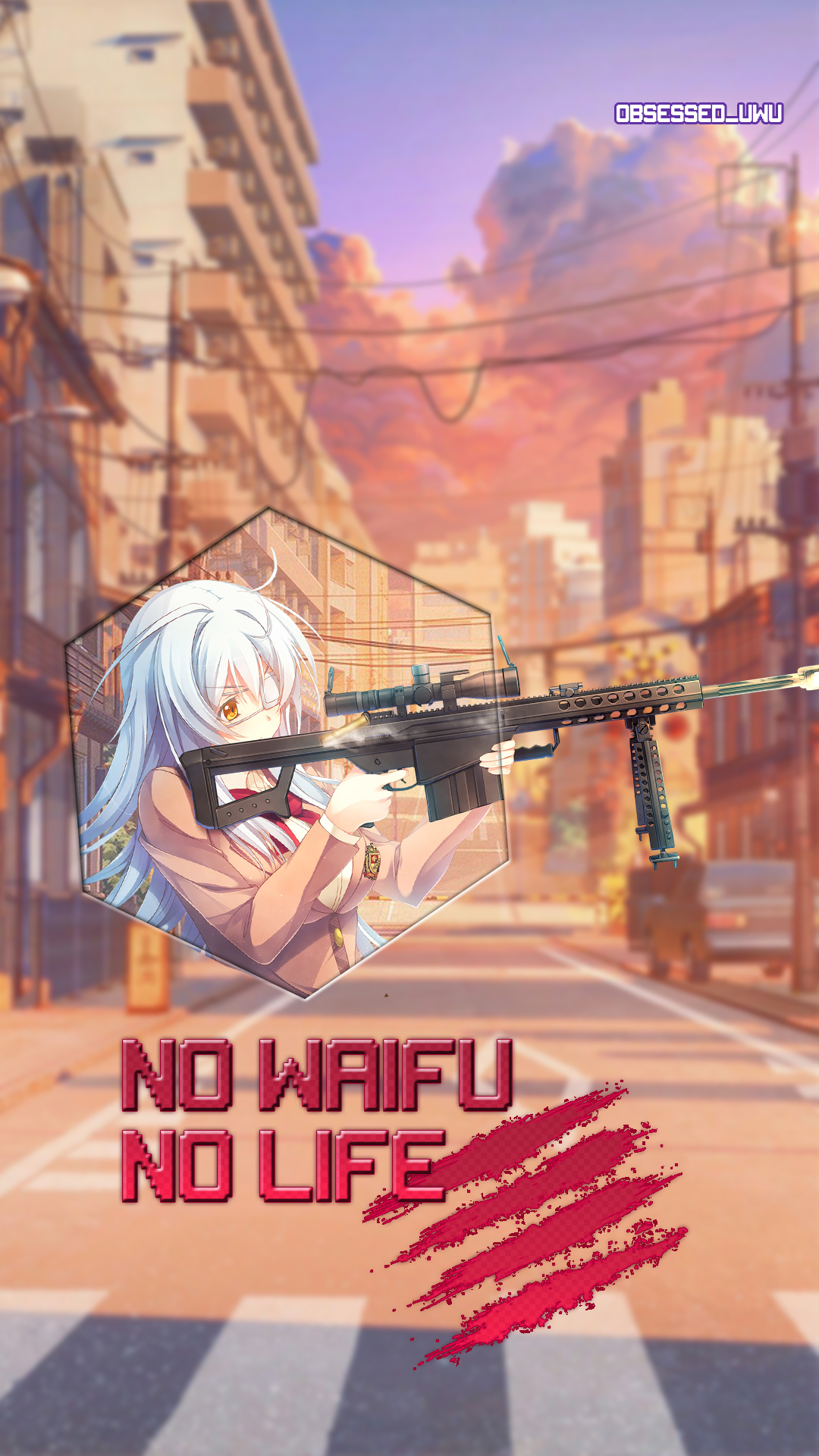 No waifu no life by obsesseduwu on DeviantArt