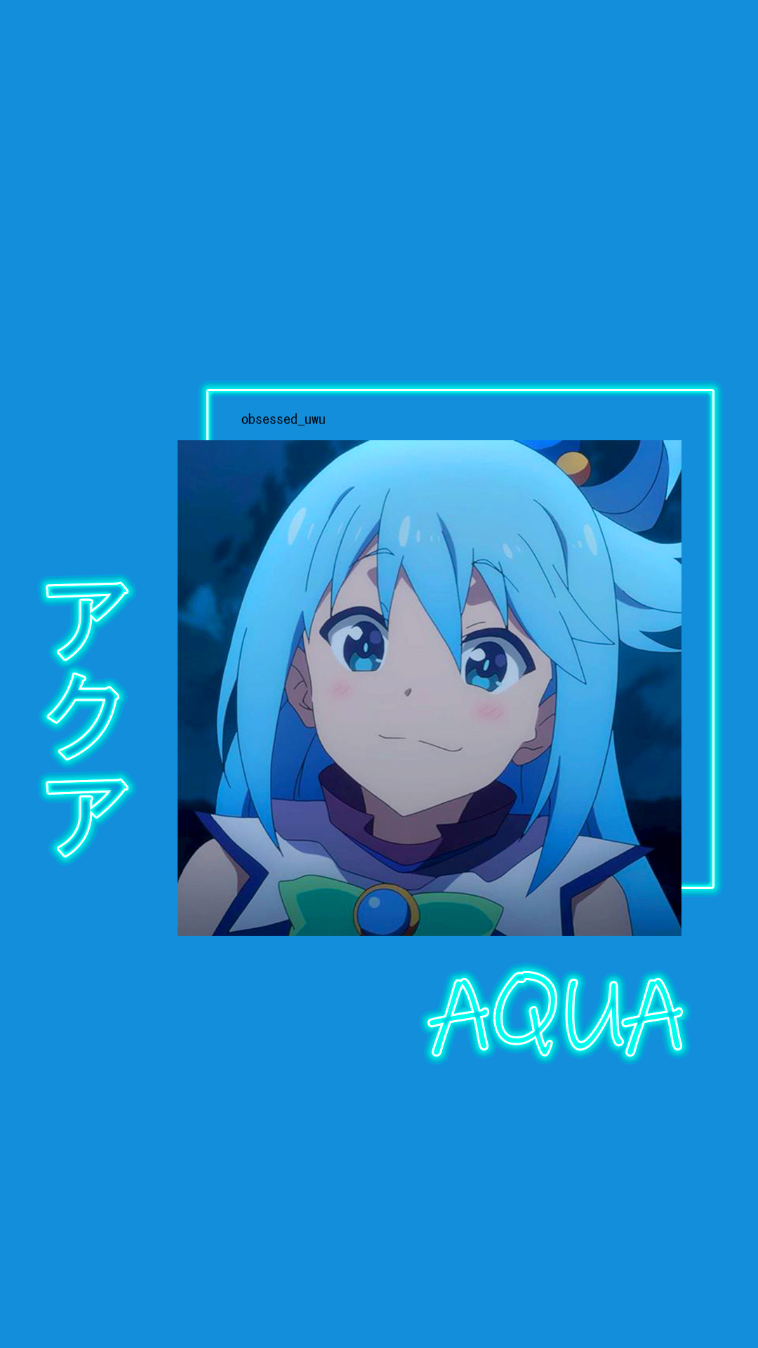 Aqua Konosuba Wallpaper Aesthetic by obsessed-uwu on DeviantArt Aqua Konosuba Wallpaper Aesthetic by obsessed-uwu on DeviantArt