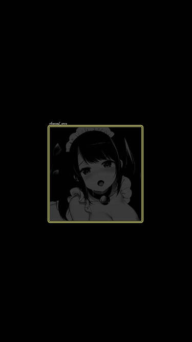 Cool Dark Anime Girl, black girl pfp HD wallpaper