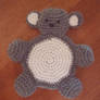 CROCHET KOALA COASTER (second try)