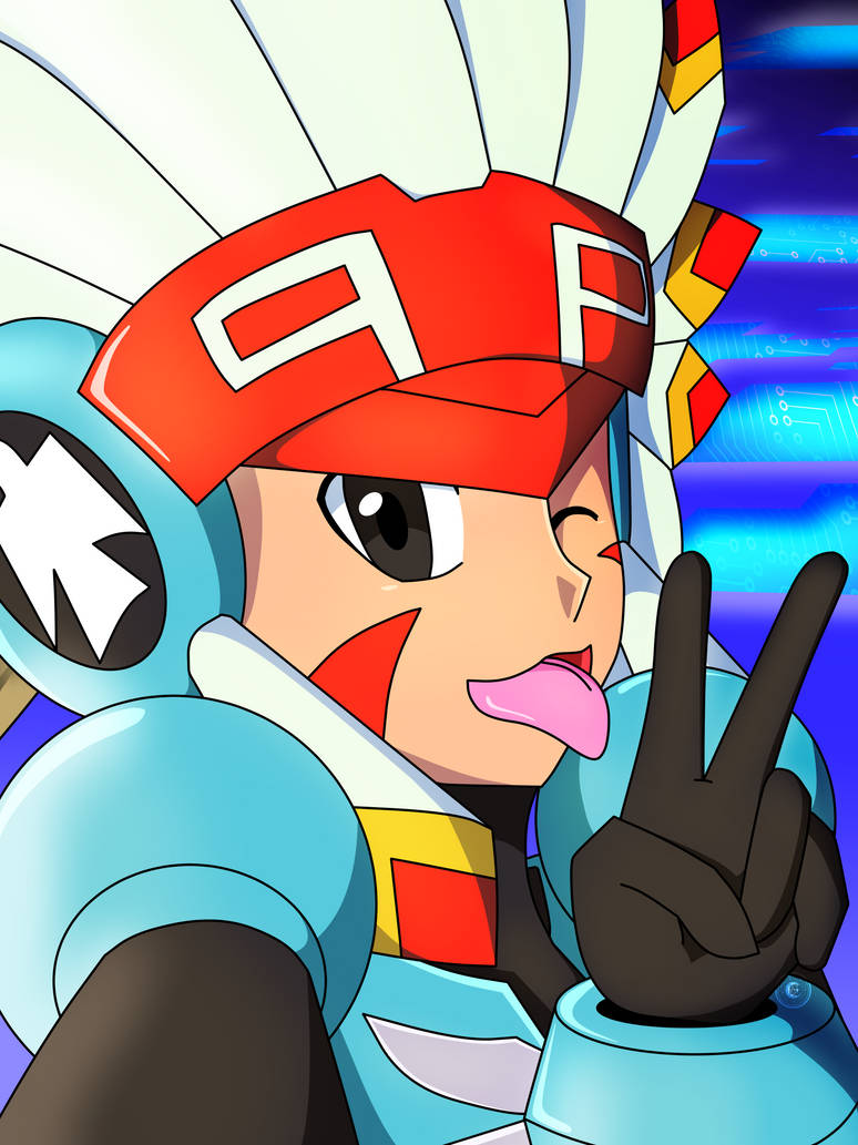 Tomahawkman.EXE by NightopianFoxGirl on DeviantArt